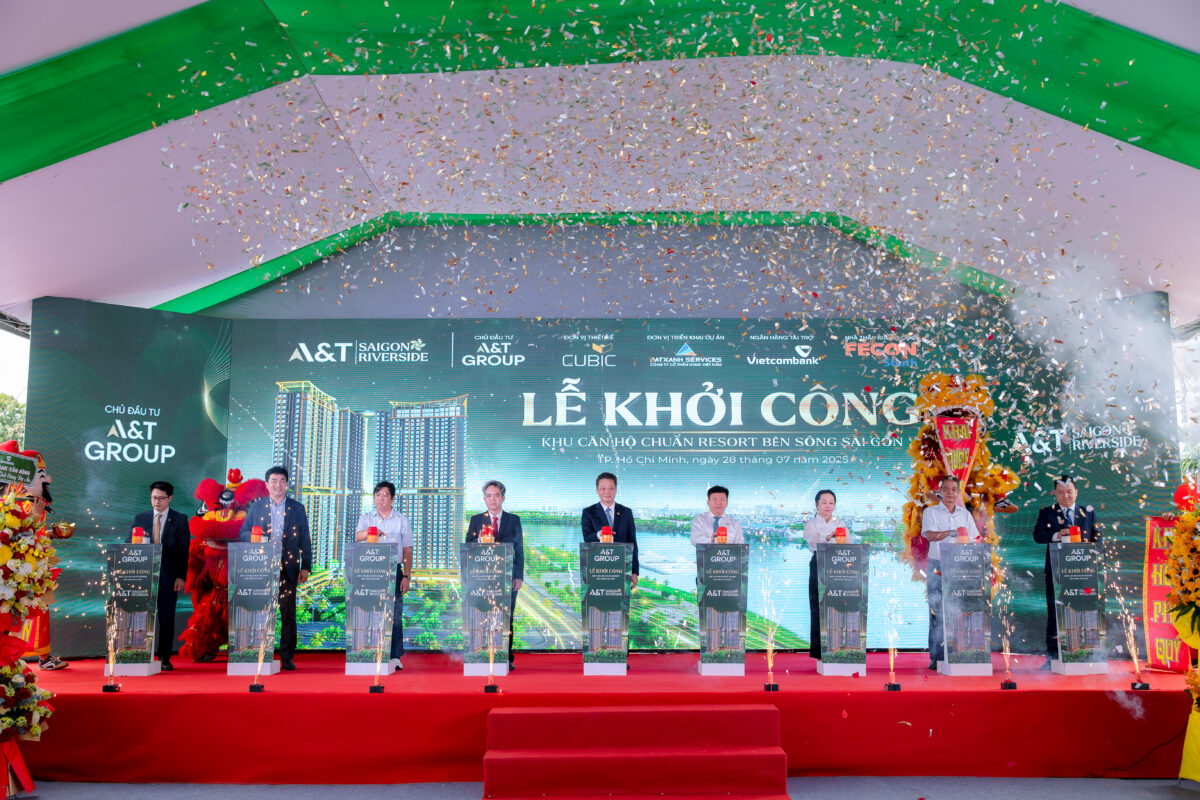A&T Saigon Riverside chính thức khởi công xây dựng